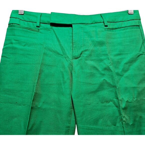 Gap Green Modern Boot Pants 4R Womens Tailored Fit Cotton Blend - Picture 3 of 11